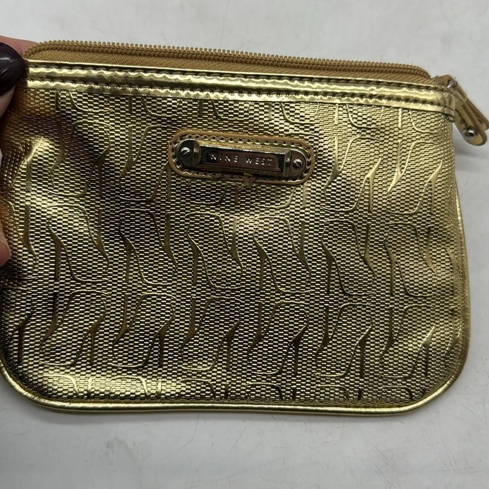 Nine West Gold Wristlet